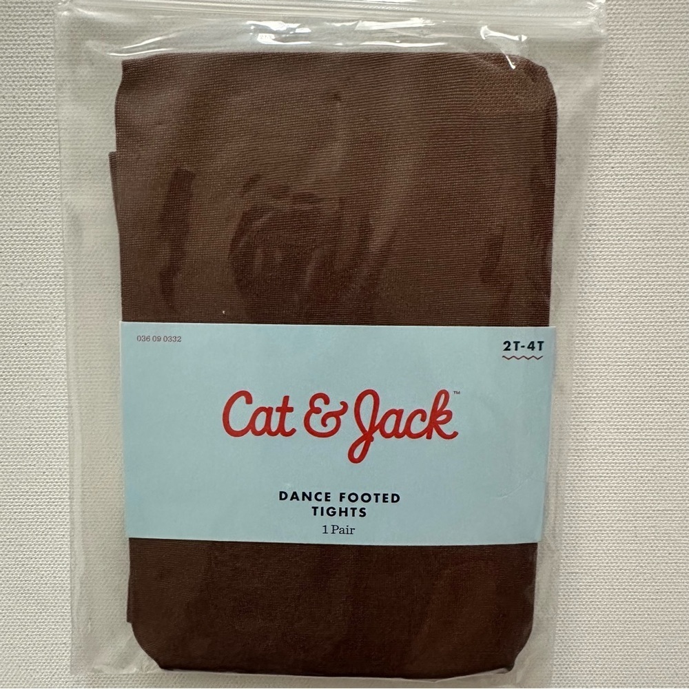 Cat & Jack Dance Footed Tights Size 2T-4T